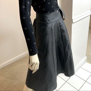 Black panel skirt